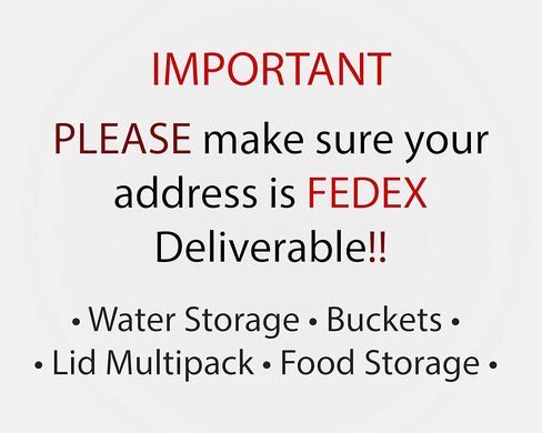 API Kirk Containers 5 Gallon Samson Stackers ، Blue ، 6 Pack (30 Gallons) ، مجموعة تخزين مياه الطوارئ - جديدة! - ينظف! - محاصر! تتضمن المجموعة حنفية واحدة in Kuwait