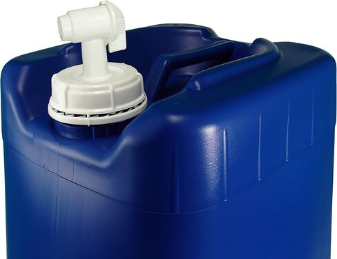 API Kirk Containers 5 Gallon Samson Stackers ، Blue ، 6 Pack (30 Gallons) ، مجموعة تخزين مياه الطوارئ - جديدة! - ينظف! - محاصر! تتضمن المجموعة حنفية واحدة in Kuwait
