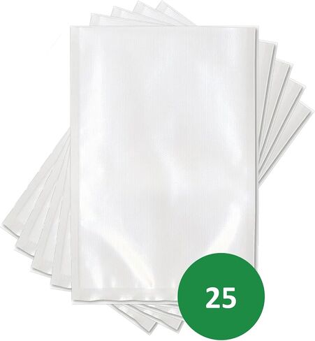 25 غالون بريدي ، أكياس سدادات فراغ للطعام ، 4 ملايين من الخدمة الثقيلة 12 "x16"-أكياس خالية من الولايات المتحدة ، خالية من BPA ، وأكياس ختم وجبة ختم ، وأكياس السداد in Saudi Arabia
