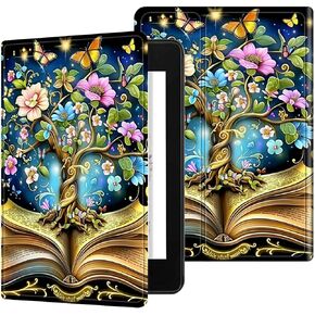 لـ Kindle Paperwhite 12th Generation 2024 7 "& Kindle Colorsoft 12th Gen 2024 Signature Edition Case ، زوايا عرض متعددة و Kickstand Back Case Protect in Kuwait