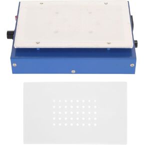 Keenso LED Microcputher Soldering لوحة ساخنة فعالة لإصلاح لوحة الدائرة DIY سبيكة الألومنيوم 450W (بلاد الولايات المتحدة 110 فولت) in Kuwait