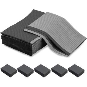 50PCS Dental Bibs Disposable Nail Mats Waterproof 3-Ply 13" x 18" Dentist Bibs in Saudi Arabia