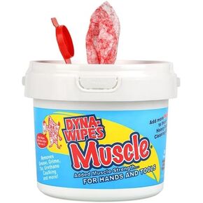 Muscle 9" x 12" Dual Texture Heavy-Duty Cleaning Wipes, 80 Count in Saudi Arabia