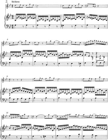 Three Sonatas for Flute BWV 1033, BWV 1031, BWV 1020 (Flute & Piano) in Saudi Arabia