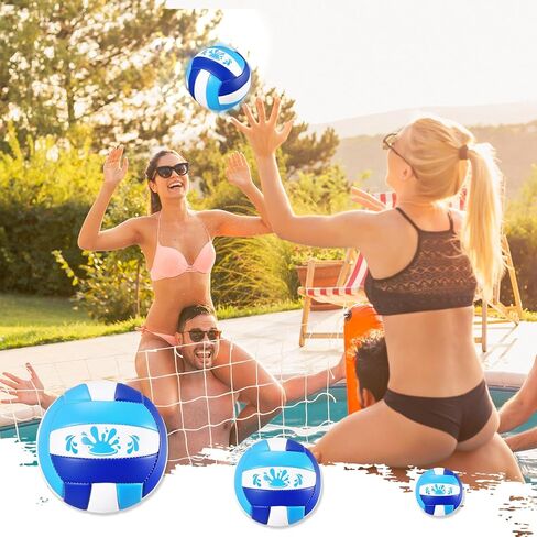 ليتي 5/8.5 بوصات ماء كرة الطائرة للماء الكرة الطائرة الكرة الطائرة مع غطاء ناعم ومضخة للمراهقين البالغين لعبة الشاطئ على الشاطئ في الهواء الطلق داخلي in Saudi Arabia