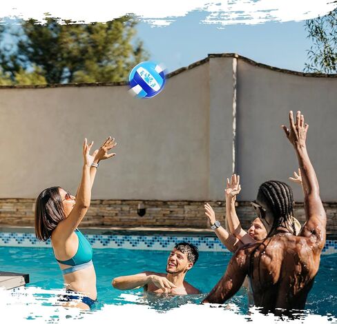 ليتي 5/8.5 بوصات ماء كرة الطائرة للماء الكرة الطائرة الكرة الطائرة مع غطاء ناعم ومضخة للمراهقين البالغين لعبة الشاطئ على الشاطئ في الهواء الطلق داخلي in Saudi Arabia