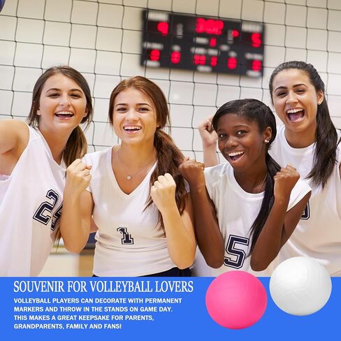 Mini Volleyball 4 Inch Inflatable Mini Toss Volleyball with Pump for End of Season Gifts School Carnival Reward Senior Night Party Favors Coach Team Prizes in Saudi Arabia