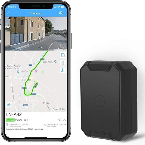 GPS Tracker for Vehicles, OBD 4G LTE Car Locator, Unlimited Distance, Real-Time Speed and Mileage Locator, Geo-Fencing, Accident Alerts, Hidden Tracking Devices for Cars, Asset or Fleet - D49 in Saudi Arabia