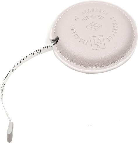 Tape Measure Body Measuring Tape for Body Fabric Sewing Tailor Cloth Craft Measurements Soft Ruler Tape Measure 1.5m/58.95in Tape Measure(Brown) in Saudi Arabia