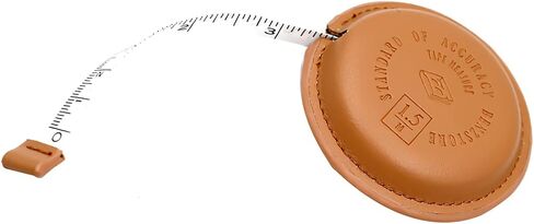 Tape Measure Body Measuring Tape for Body Fabric Sewing Tailor Cloth Craft Measurements Soft Ruler Tape Measure 1.5m/58.95in Tape Measure(Brown) in Saudi Arabia