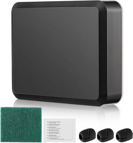 Saillong 6.5×4.7inch Larger Screwless Transducer Mounting Plate Kit, 25mm Transducer Mount with Adhesive, Adhesive Mount with Scouring Pads Cleaning Wipes in Saudi Arabia