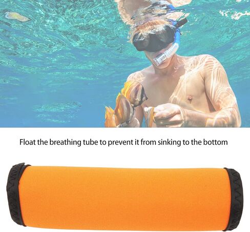 Inflatable Snorkel Vest Adults, Portable Snorkel Jacket, Floating Jacket, Anti Sink Protective Cover for Breathing Tube for Snorkeling, Frees Diving, and Swimming Black in Kuwait