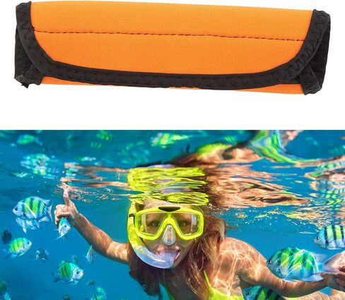 Inflatable Snorkel Vest Adults, Portable Snorkel Jacket, Floating Jacket, Anti Sink Protective Cover for Breathing Tube for Snorkeling, Frees Diving, and Swimming Black in Kuwait