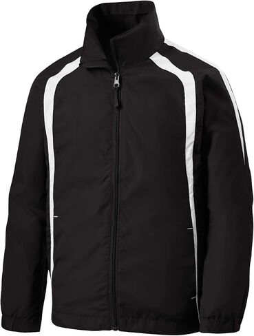 SPORT-TEK Youth Colorblock Raglan Jacket in Saudi Arabia