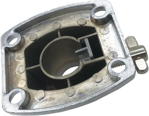 Percussion Drum Set Tom Cymbal Holder Clamp Metal Bass Drum Tom Mount Bracket with Plastic Gasket Mounting Screws, Universal Drum Kit Holder Base Plate 19.2-22.5mm Diameter in Saudi Arabia