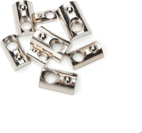 50pcs m4 m5 t nut slot nut with bead aluminium profile marble ball nut hammer head leadling carbon carbon stitener (m3) in Kuwait