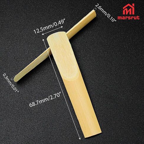 10pcs BB Clarinet Reeds 2.5 Strength ، Reed for Clarinet التقليدية مع قطع غير متوفرة ، نصيحة أرق للمبتدئين ، سهلة اللعب ، حزمة مع صندوق بلاستيكي in Saudi Arabia
