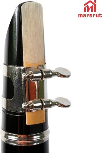 10pcs BB Clarinet Reeds 2.5 Strength ، Reed for Clarinet التقليدية مع قطع غير متوفرة ، نصيحة أرق للمبتدئين ، سهلة اللعب ، حزمة مع صندوق بلاستيكي in Saudi Arabia