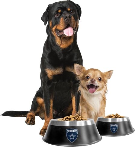Littlearth NFL Dallas Cowboys MVP Pet Bowl- Size Small in Saudi Arabia