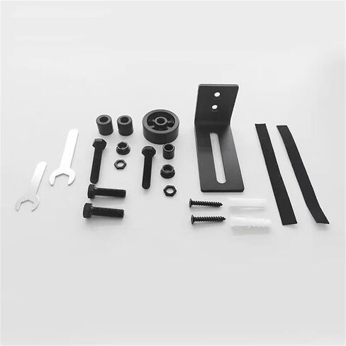 Sliding Door Slider Barn Door Floor Rail 8 in 1 Support Roller for Bottom Adjustable Roller Flush Design Door Hardware in Saudi Arabia