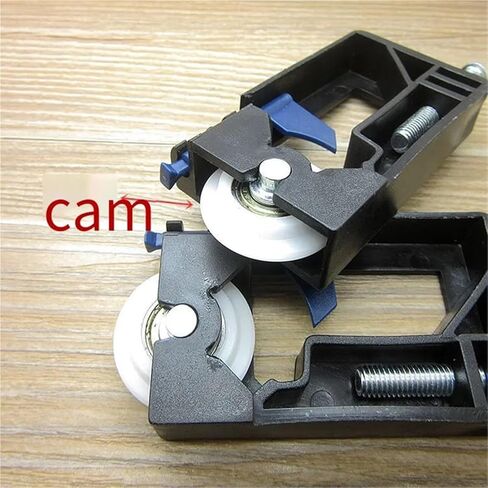 Old Wardrobe Sliding Door Pulley Wheel Runner Closet Wardrobe Moving Door Bottom Pulley Lower Wheel Roller Runner(1pcs Lower 1pcs top) in Saudi Arabia