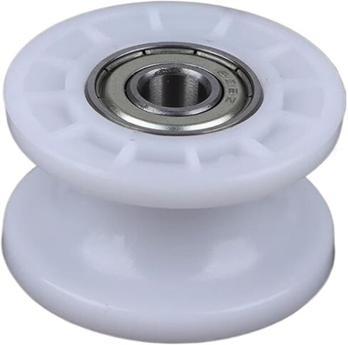 1pcs بكرة ميكانيكية العجلة 608zz مزدوجة تحمل عجلة كرة الدوران الثنائي 8 * 42 * 24mm in Saudi Arabia