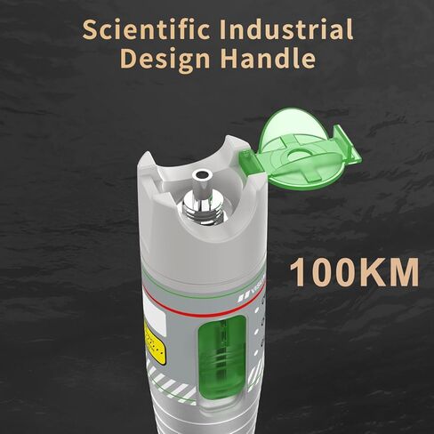 2PCS 100KM Visual Fault Locator for Fiber Optic Cables, VFL Support FC/ST/SC/LC Interfaces, Long-Range Fault Finder, Fiber Light Pen Tester, High-Precision OTDR Mapping Tool for FTTH, Telecom, Datacom in Kuwait