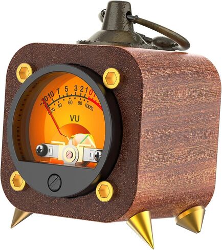 الصوت اللاسلكي الرجعية التناظرية VU Meter مستوى الصوت مؤشر DB DICHED DB ، VU مستوى الصوت الخلف دافئ AMP ، VU MUSIC SYNC و REACEP RHYTHM Ambient Lights-FVU1-M in Kuwait
