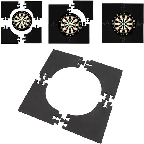 محيط اللوح الخلفي Dartboard ، واقي جدران قوي مقاومة للصدمات ، أو ملاءمة عالمية ، أو تجميع سهلة للمنزل ، أو البار ، أو غرفة الألعاب ، أو إعدادات النادي in Saudi Arabia
