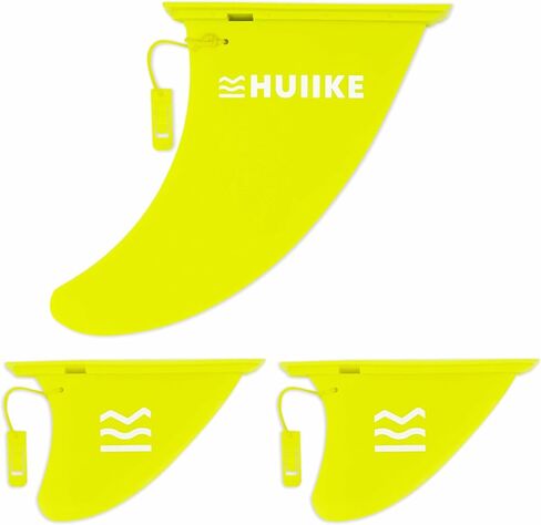 Paddle Board Fins Replacement 3 Pack Detachable Stand Up Paddleboard Fins with Safety Lock | Inflatable Paddle Board Accessories for Sup, Surfboard and Longboard | Sup Fin Replacement Kit in Saudi Arabia