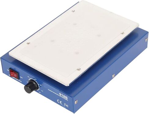 Soldering Hot Plate 450W Aluminum Alloy LED Microcomputer Electric Preheat Soldering Station Rework Heater Plate for Repair DIY Laboratory (US Plug 110V) in Saudi Arabia