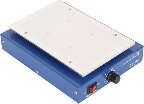 Keenso LED Microcputher Soldering لوحة ساخنة فعالة لإصلاح لوحة الدائرة DIY سبيكة الألومنيوم 450W (بلاد الولايات المتحدة 110 فولت) in Kuwait