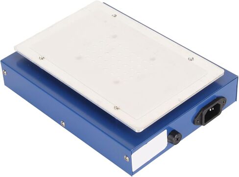 Keenso LED Microcputher Soldering لوحة ساخنة فعالة لإصلاح لوحة الدائرة DIY سبيكة الألومنيوم 450W (بلاد الولايات المتحدة 110 فولت) in Kuwait