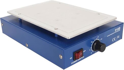 Keenso LED Microcputher Soldering لوحة ساخنة فعالة لإصلاح لوحة الدائرة DIY سبيكة الألومنيوم 450W (بلاد الولايات المتحدة 110 فولت) in Kuwait