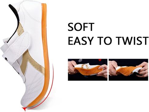 Taekwondo Shoes, Lightweight and Soft TPR Rubber Soles for Adults Children,Taekwondo, Boxing, Kung Fu and Taichi in Saudi Arabia