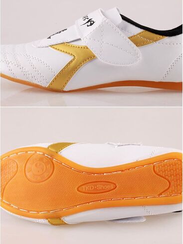 Taekwondo Shoes, Lightweight and Soft TPR Rubber Soles for Adults Children,Taekwondo, Boxing, Kung Fu and Taichi in Saudi Arabia