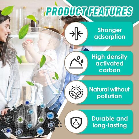 تعبئة الفحم المنشط من 4 عبوات لـ Vitamix FC-50-SP-SP-SP-SMALR COMPOSTER SMART WAST in Kuwait