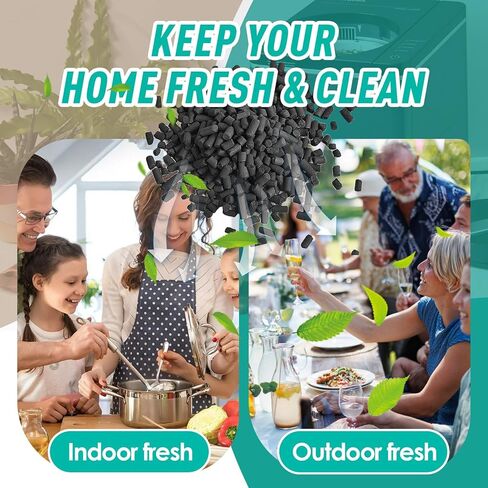 تعبئة الفحم المنشط من 4 عبوات لـ Vitamix FC-50-SP-SP-SP-SMALR COMPOSTER SMART WAST in Kuwait