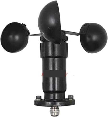 Wind Speed Sensor Transmitter Speed Three Cup Anemometer Pulse RS485 0-10V 0-5V 4-20MA(RS485 2M Cable) in Saudi Arabia