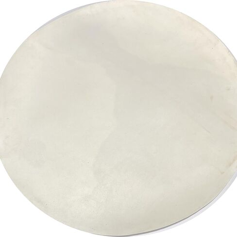 WHITE Calf Natural REPLACEMENT RAW Skin HAED For Shamanic Drum Hand Doumbek Djembes Tambourines Banjo Snare Soak and Install SIZE 20" Inch ROUND CUT "" DRUM NOT INCLUDED "" in Saudi Arabia