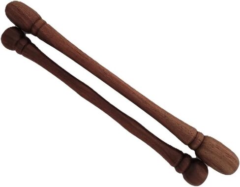 2 Deura Rosewood Irish Celtic Bodhran Drum Tippers مضربون in Saudi Arabia