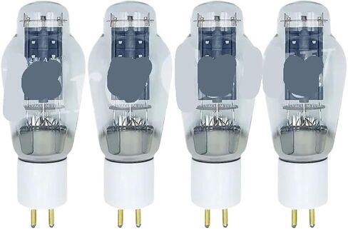 Vacuum Tube 300B Replaces 300BG 4300B WE300B PX300B 300BN 300BT 300BZ HiFi Audio Tube Amplifier DIY Matching(White,4 pcs) in Kuwait