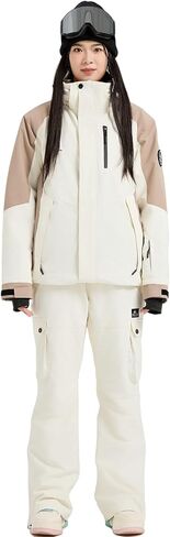 بدلة ثلج للسيدات للسيدات من Oymyakon للسيدات من قطعتين تزلج على الجليد في فصل الشتاء سترات التزلج على الجليد in Kuwait