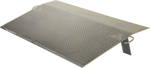 Vestil EH-7236 الألومنيوم قفص Dock Plate 72 in. × 36 بوصة. 1/2 في. سمك اللوحة 7800 رطل. سعة الفضة in Saudi Arabia