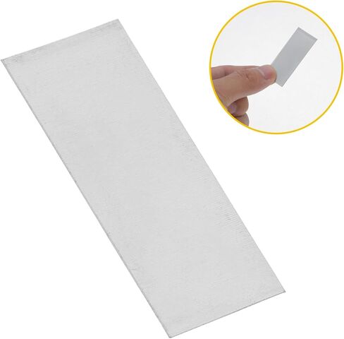 GLEAVI 10pcs صفائح الأنود الزنك لبطاريات الفاكهة التي تصنع أطباق اللوحات الكهربية للزنك للتجارب التعليمية ومشاريع علوم DIY in Saudi Arabia