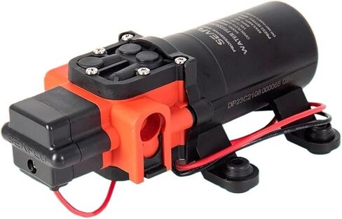 12V Marine Water Pump Diaphragm Self Priming Pump Boat Accessories Showers Toilets Water Transfer Motor for RV Caravan in Kuwait