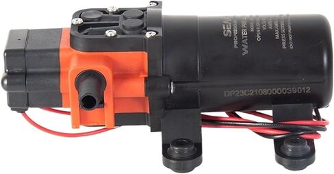 12V Marine Water Pump Diaphragm Self Priming Pump Boat Accessories Showers Toilets Water Transfer Motor for RV Caravan in Kuwait