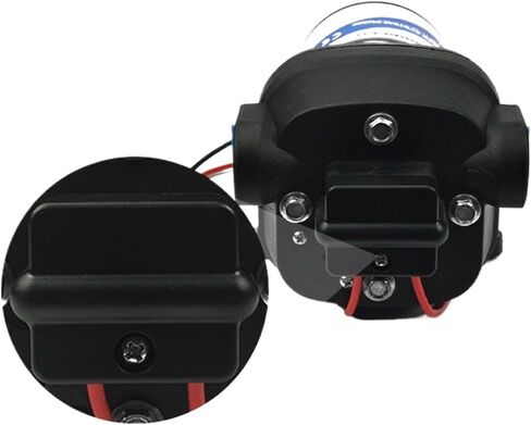 DC 12V 24V كهربائي MINI RV Diaphragm PRIMPRIME SELF-POSORE PRACEDRACATION MARINE MARINE HIGH PRESSION PUMP FL-34/35 (12V) in Kuwait