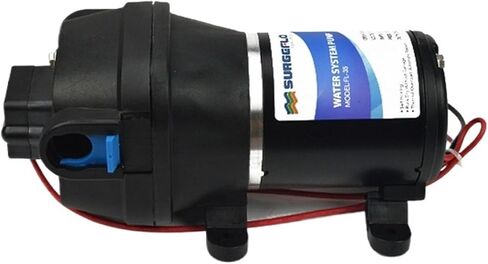 DC 12V 24V كهربائي MINI RV Diaphragm PRIMPRIME SELF-POSORE PRACEDRACATION MARINE MARINE HIGH PRESSION PUMP FL-34/35 (12V) in Kuwait