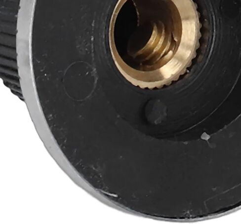 50Pcs Potentiometer Dial Knob Plastic Control Knobs Caps Replacement with 6mm Shaft BEM C1 in Saudi Arabia